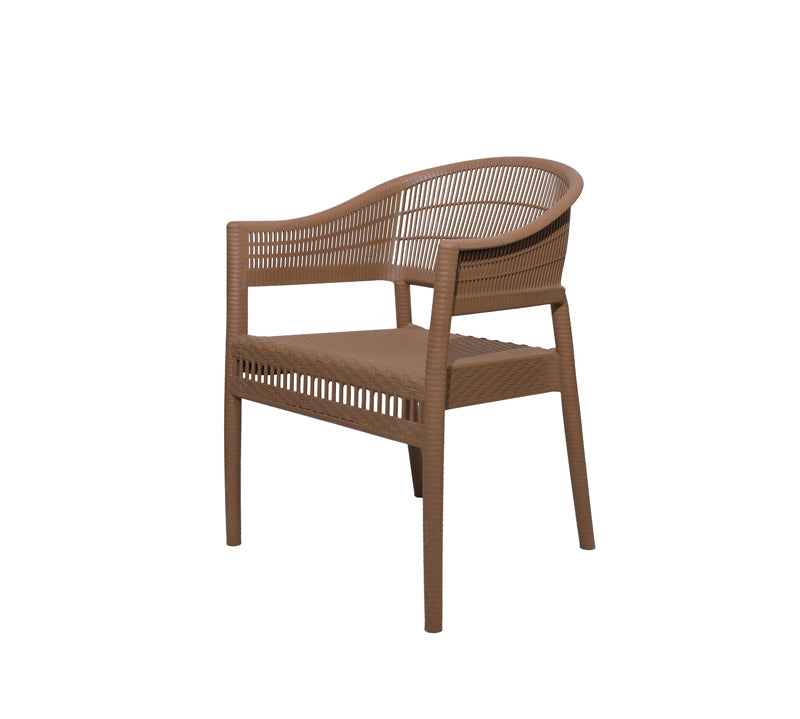 Trust Plast Marsilia Rattan Chair for Indoor & Outdoor Use - Kitchanova