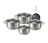 Prime Stainless Cooking Set 9 Pcs – El Zanouki - Kitchanova