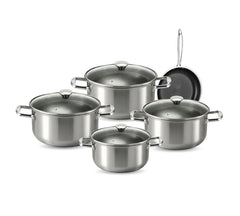 Prime Stainless Steel Cooking Set Of 9 Pcs