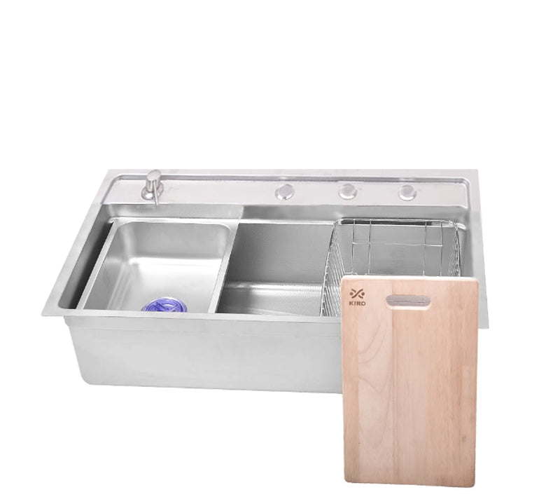 Sifin Steel Kitchen Sink 78 cm | Stainless Steel with Nano Ceramic Coating