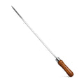 Metallink Wooden Handles Straight Meat Skewers  (1 pcs)