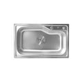 Sifin Steel kitchen sink stainless steel 72x45cms