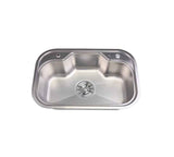 Sifin Steel Kitchen Sink 75x45cm Stainless Steel with Soap Dispenser - Kitchanova
